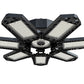 Heldere led-garagelamp met buigbare panelen
