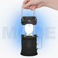 🔦☀️ Uitschuifbare kampeerlamp op zonne-energie – perfect voor kamperen en noodgevallen! ⛺🚨