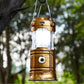 🔦☀️ Uitschuifbare kampeerlamp op zonne-energie – perfect voor kamperen en noodgevallen! ⛺🚨
