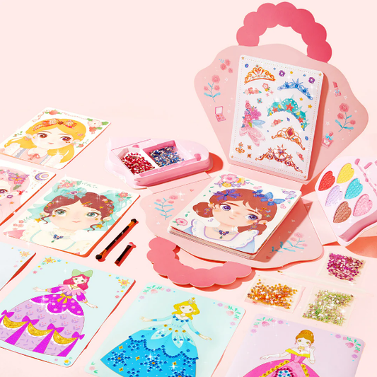 Fantastisch 3-in-1 prinses aankleed- en make-up speelset