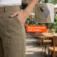 Hoge taille, taps toelopende utility-broek voor dames