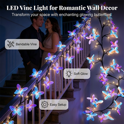 🥳HETE UITVERKOOP 2026🥳💞Meer dan 50.000 verkocht!🌿Romantische vlinder-LED-verlichting