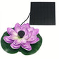 Lotus Gevormde Zonne Fontein Vijver Decoratief
