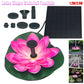 Lotus Gevormde Zonne Fontein Vijver Decoratief