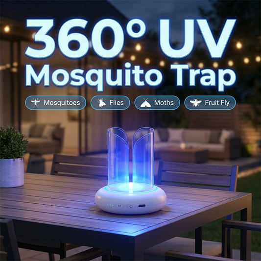💨360° UV-led-lamp voor het vangen van muggen en vliegen💡✨