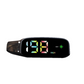 Snelheidsmeter met head-up display voor auto's op zonne-energie