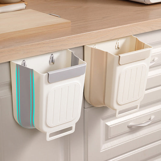 🗑️📏 50% KORTING! Stop met het schoppen tegen die lelijke pedaalemmer! Deze opklapbare hangbak klemt aan je kastdeur, slikt al je afval, en klapt plat weg als je hem niet nodig hebt – vloerruimte teruggewonnen!
