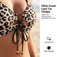 Sexy bikini set met vetersluiting voor dames