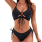Sexy bikini set met vetersluiting voor dames