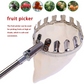 🍎 Pluk appels en peren zonder ladder! Deze fruitplukker met opvangmand vangt alles op — telescopische steel tot 4 m. Geen gekneusd fruit meer op de grond!