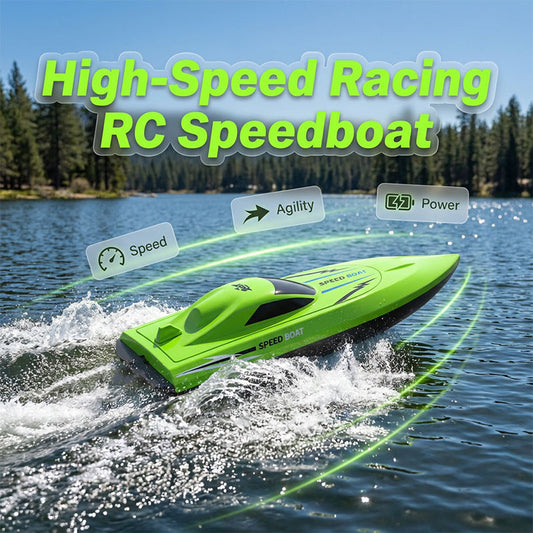 Hogesnelheids speedboot met afstandsbediening