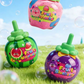 Bubbelspeelgoed voor buiten met fruitmotief