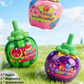 Bubbelspeelgoed voor buiten met fruitmotief