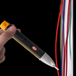 ⚡🔊 50% KORTING! Nooit meer per ongeluk een stroomdraad aanraken! Deze inductieve spanningstester piept en flitst bij 12-240V, zonder contact – met zaklamp, slechts 37g, en onverwoestbaar. Veiligheid in je borstzak!