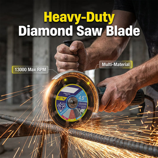 💎Fast and precise cutting discs for angle grinders, suitable for smooth cutting and creating curved shapes in ceramic, marble and granite