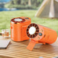 🧊🔋 50% KORTING! 100 standen, één klik naar de Noordpool! Deze waist clip fan heeft een ingebouwde koelchip die lucht écht koud maakt, geen lauw briesje. 3000mAh batterij, dus hij blaast langer dan jij kunt zweten!