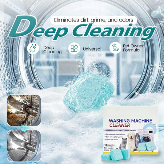 🧼💥 50% KORTING! Alsof je een dieptereinigingsploeg in een tablet stopt die alle stinkende troep, haren en zeepresten uit je machine schrobt! 1 tablet, 1 wasbeurt, en hij ruikt weer als nieuw.