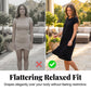 🌺👗 50% KORTING! Deze jurk voelt alsof je in een wolk stapt – zo comfortabel dat je 'm nooit meer uit wilt! Casual, losvallend en tijdloos, je nieuwe tweede huid!