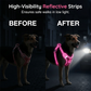 🌙🐾 Veilig op stap in het donker! Verstelbaar gewatteerd hondentuigje met riem – zacht, stevig & lichtgevend! ✨