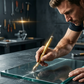 🔥💎 50% KORTING! Nooit meer gebroken glas of scheve sneden! Deze penvormige glasnijder met hardmetalen wiel en tikbal snijdt spiegels, ramen & tegels moeiteloos – precies en zonder gedoe!