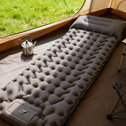 ⚡🛏️ 30 seconden opblazen, in een handtas op te bergen! Ultralicht luchtbed voor kamperen, festival en logeren!