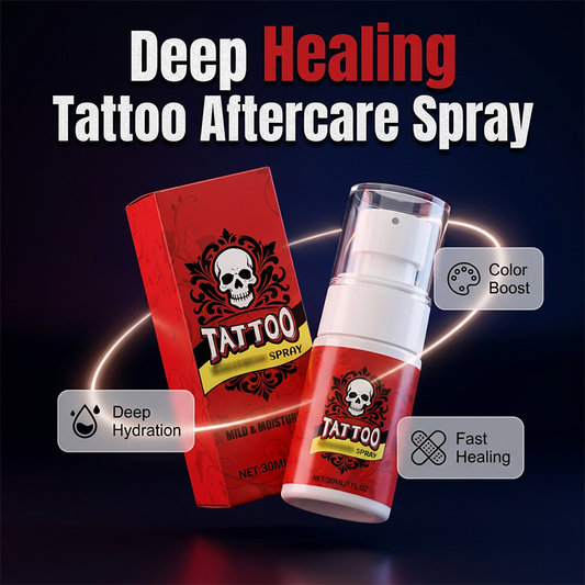Hydraterende spray voor nazorg na een tatoeage