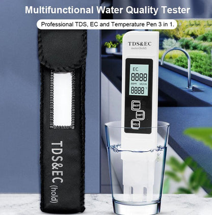 💧✨ 50% KORTING! Check in 1 seconde of je filter nog werkt en of je water veilig is. Compact, digitaal, en hij liegt nooit – de enige meter die je nodig hebt voor thuis, aquarium en op reis.