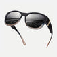 🕶️👓 50% KORTING! Brildragers opgelet: deze oversized zonnebril schuift over je eigen bril en je ziet eruit als een filmster – geen dure clip-on, geen geknipper met lenzen!