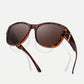 🕶️👓 50% KORTING! Brildragers opgelet: deze oversized zonnebril schuift over je eigen bril en je ziet eruit als een filmster – geen dure clip-on, geen geknipper met lenzen!