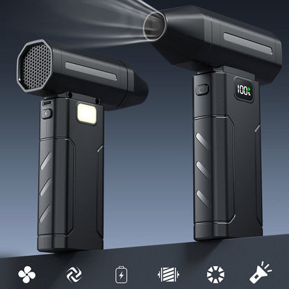 💨⚡ 50% KORTING! Deze 100.000 RPM jetfan blaast alles schoon – 237g, 6 standen, 6000mAh. Van toetsenbord tot sneeuw, één tool voor alles!