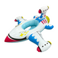 ✈️💦 50% KORTING! Dit is geen gewoon zwembandje – dit is een vliegtuig waar je kind op plaatsneemt en mee de golven verovert! Alsof hij of zij piloot is op de coolste luchthaven van het zwembad!