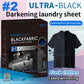 🖤👕 50% KORTING! Nooit meer grijze, vervaalde zwarte kleding! Deze ultra-zwarte vellen gooi je gewoon mee in de wasmachine – je zwarte kleren worden weer diepzwart en egaal. Geen verfgedoe!