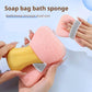 💥50% KORTING🧼 Zeepzak Met Spons | Rijke Schuim Zacht Exfoliërend