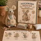 🎁2026 Nieuw binnen 50% KORTING💥【Aanbieding】DIY Patchwork Muis Naaiset | Compleet Met Stoffen & Vulmiddel