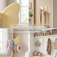 🦋💥 50% KORTING! 50K+ keer verkocht! Deze vlinderhaak met 3 armen draait 180° en verzamelt al je sleutels, sjaals en tassen – geen boren, geen rommel, alleen pure orde aan de muur!
