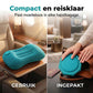 ✈️50% KORTING! Opgevouwen zo plat als een krant, maar druk één keer en hij blaast zichzelf op tot een ergonomisch slaapwonder! Van vliegtuigstoel tot bureaustoel – je nek, rug en hoofd smeken om deze wolk!
