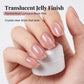 💎🐾 50% KORTING! De diepe, transparante jelly-basis maakt van je nagels glanzende edelstenen, terwijl de magnetische glitter een streep puur, multidimensional licht creëert. Jouw nagels, jouw mysterie.