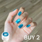 💎🐾 50% KORTING! De diepe, transparante jelly-basis maakt van je nagels glanzende edelstenen, terwijl de magnetische glitter een streep puur, multidimensional licht creëert. Jouw nagels, jouw mysterie.