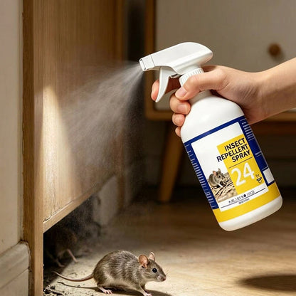 🐀 NU 50% KORTING! ✨ Universele spray tegen knaagdieren – Niet-giftig, veilig middel om muizen binnenshuis af te schrikken