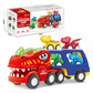 🦕🚛 50% KORTING! Alsof Jurassic Park op je vloer landt! Dubbeldekker dino-truck met brullende geluiden, flitsende lichten & 6 mini-voertuigen. Het grootste avontuur dat je kind ooit ziet!