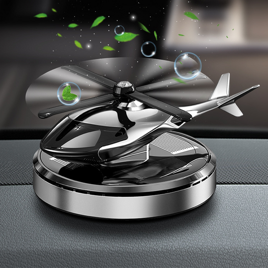 ☀️🚁 50% KORTING! Geen batterijen, geen kabel, alleen pure zonne-energie die deze geurhelikopter laat draaien. Verspreidt natuurlijke geur, maakt geen geluid, en ziet er nog cool uit ook!