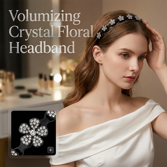💎👸Set met golvende kristallen haarbanden - Lichtgewicht, antislip, meisjesachtig en vrouwelijk haaraccessoire, sprankelende, met kristallen versierde golvende haarband voor bruiloften en dagelijks gebruik, meisjesachtige en vrouwelijke artikelen