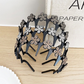💎👸Set met golvende kristallen haarbanden - Lichtgewicht, antislip, meisjesachtig en vrouwelijk haaraccessoire, sprankelende, met kristallen versierde golvende haarband voor bruiloften en dagelijks gebruik, meisjesachtige en vrouwelijke artikelen