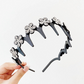 💎👸Set met golvende kristallen haarbanden - Lichtgewicht, antislip, meisjesachtig en vrouwelijk haaraccessoire, sprankelende, met kristallen versierde golvende haarband voor bruiloften en dagelijks gebruik, meisjesachtige en vrouwelijke artikelen
