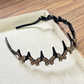 💎👸Set met golvende kristallen haarbanden - Lichtgewicht, antislip, meisjesachtig en vrouwelijk haaraccessoire, sprankelende, met kristallen versierde golvende haarband voor bruiloften en dagelijks gebruik, meisjesachtige en vrouwelijke artikelen