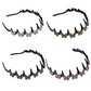 💎👸Set met golvende kristallen haarbanden - Lichtgewicht, antislip, meisjesachtig en vrouwelijk haaraccessoire, sprankelende, met kristallen versierde golvende haarband voor bruiloften en dagelijks gebruik, meisjesachtige en vrouwelijke artikelen