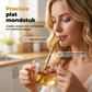 🍵🥄 50% KORTING! Nooit meer theeblaadjes in je mond! Deze 2-in-1 theefilter lepel & rietje filtert perfect, is herbruikbaar en gemaakt van hoogwaardige legering – roer en drink moeiteloos!