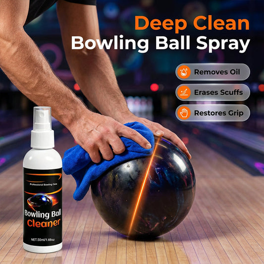 🎳💥 50% KORTING! 50K+ verkocht! Stop met gooien met een vette, glibberige bal! Deze spray rukt de baanolie er in seconden af en de bijgeleverde doek maakt 'm droger dan een woestijn – klaar voor je volgende strike!