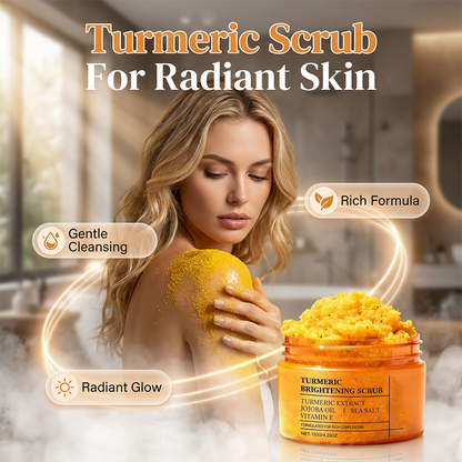 🍊LAATSTE DAG AANBIEDING🎁✨ Kurkuma Ophelderend Lichaamsscrub
