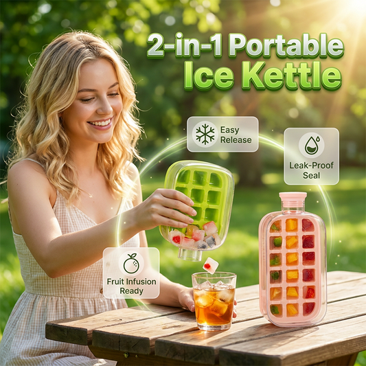 🍶🧊 50% KORTING! Alsof je een barman in je fles hebt! Deze 2-in-1 ice maker bottle koelt je water en maakt ijsblokjes met één druk – geen geknoei met ijsvormen, geen gesmolten troep, alleen ijskoude perfectie!